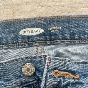 Old Navy Boyfriend Mid-Rise Jeans